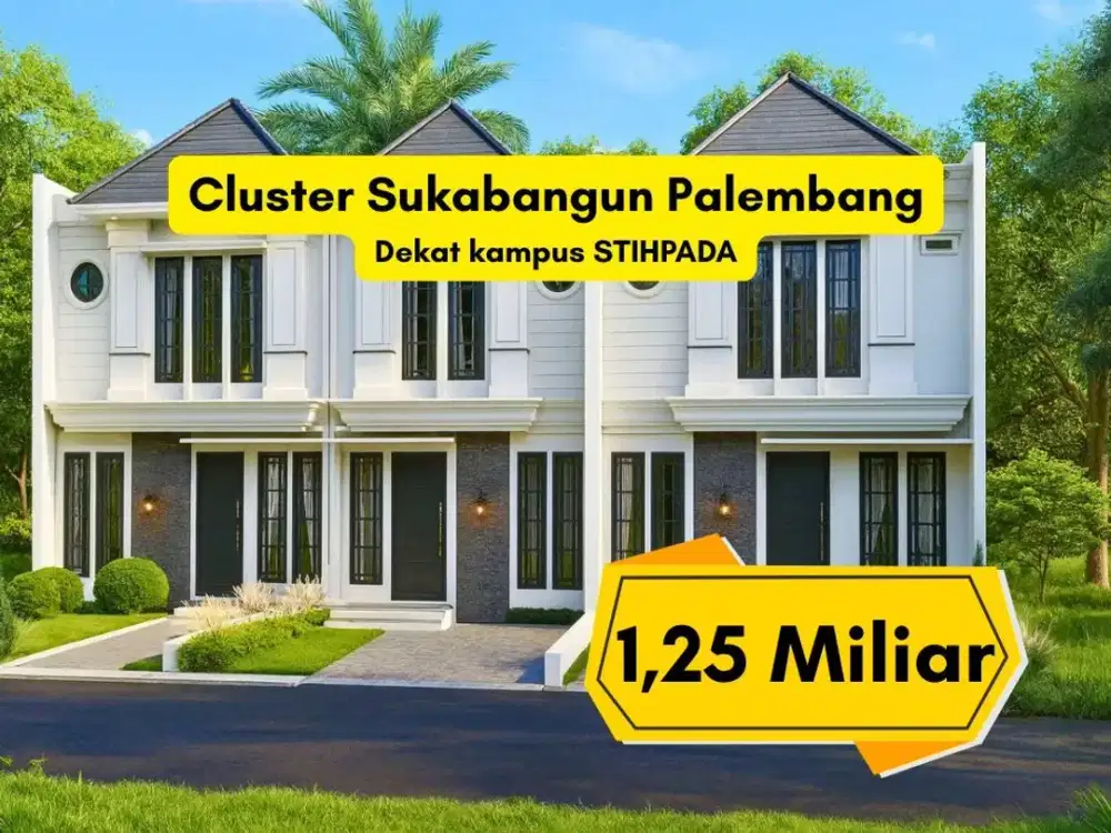 Rumah Type 90 KM 6 Palembang Seberang Punti Kayu