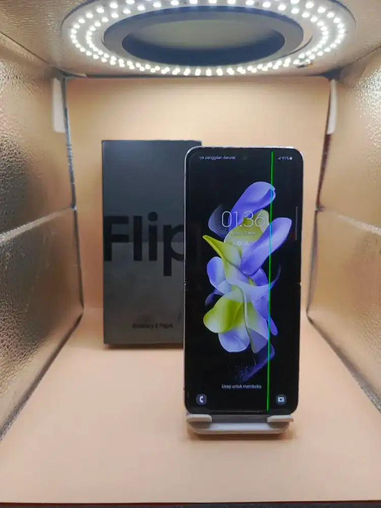 SAMSUNG Z FLIP 4 5G RAM 8/256GB ORIGINAL SEIN MULUS NORMAL FULLSHET