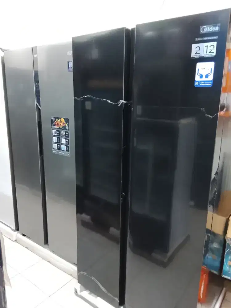 Kulkas midea side by side termurah