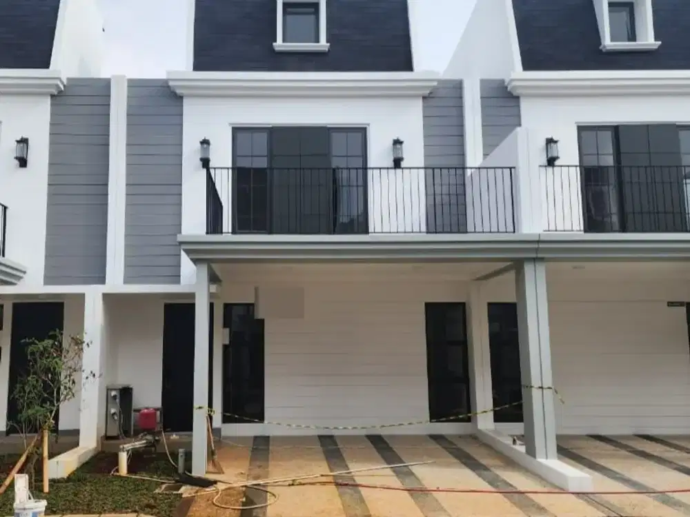 Rumah Modern dengan Attic Room & Sky Balcony Maison De Wisteria, Cakung, 028
