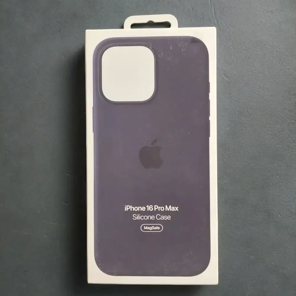 IPHONE 16 PRO MAX SILICONE CASE WITH MAGSAFE BLACK ORIGINAL APPLE