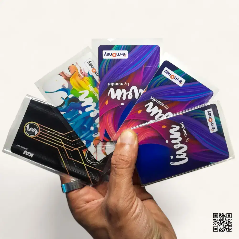 Kartu e-money Mandiri Livin' Gen 2 & KMT KAI Commuter