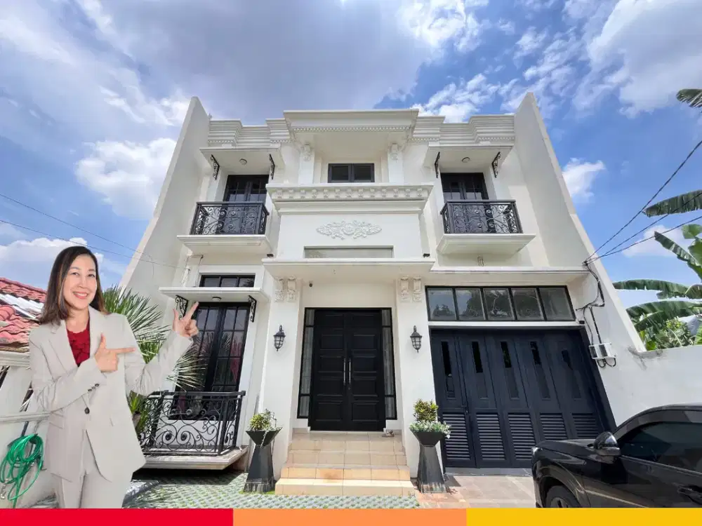 Rumah Luxury Semi Furnished Komplek Pendidikan Duren Sawit Jakarta Timur