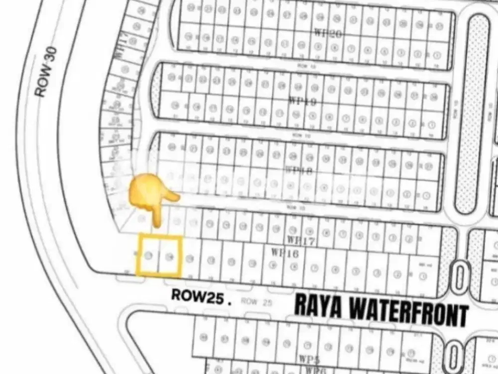 Dijual Tanah Waterfront Citraland Surabaya Minimalis Strategis Siap Pakai