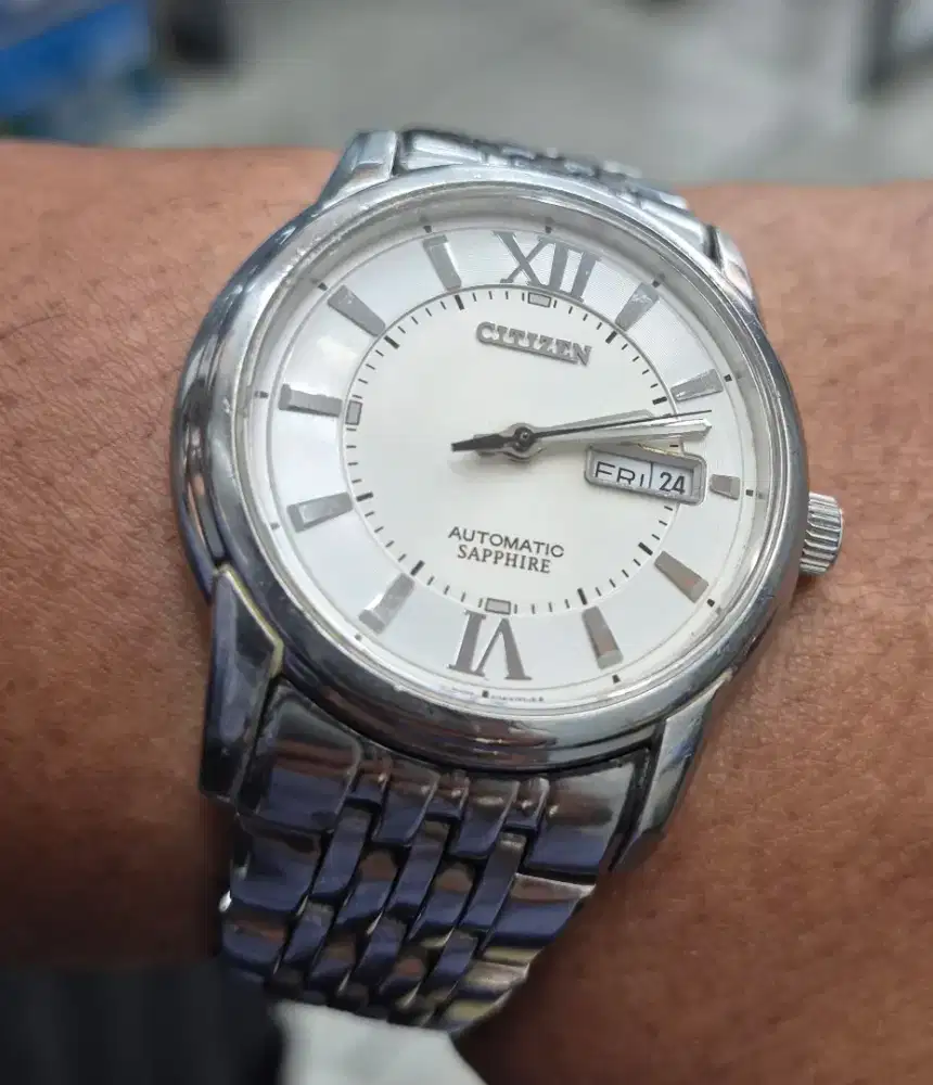 Citizen Sapphire Automatic Gentleman Mechanial Watch NH8330-56A Origin