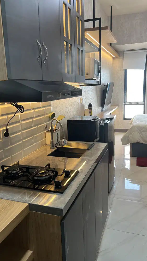 JUAL CEPAT  BUTUH APARTEMEN STUDIO FULL FURNITURE