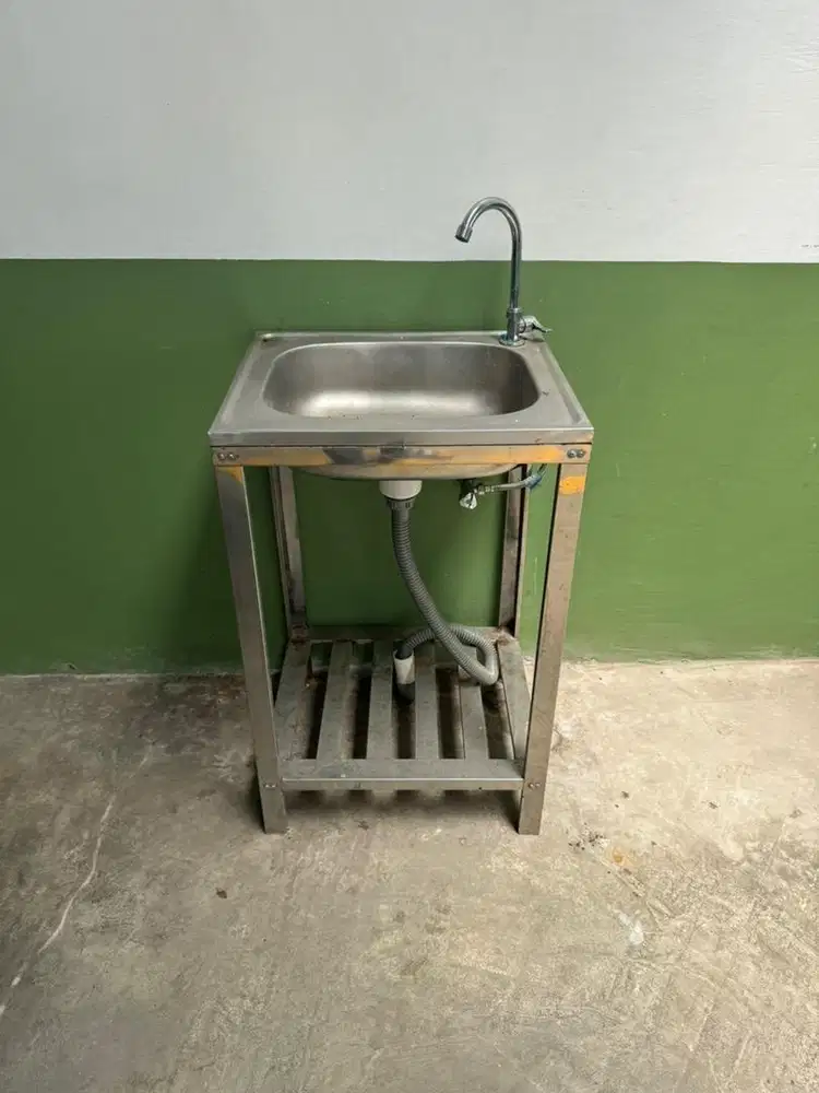 Wastafel Stainless steel