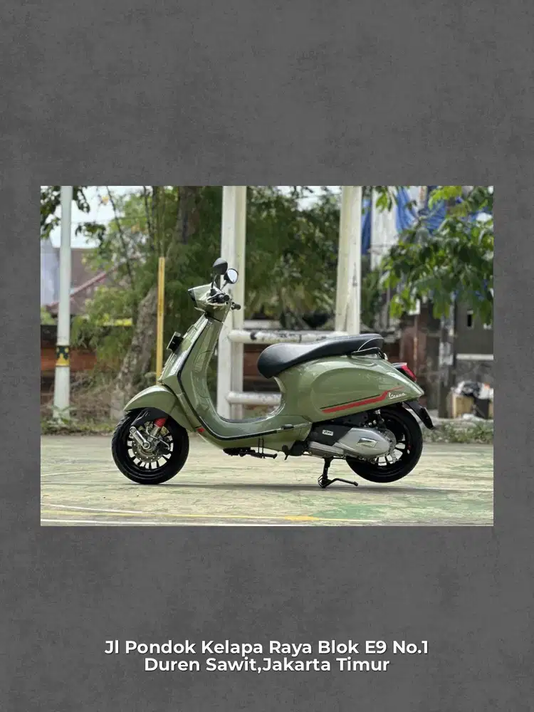 PIAGGIO VESPA SPRINT S150 IGET ABS LED TH 2023 GREEN TENANCE Perfect C