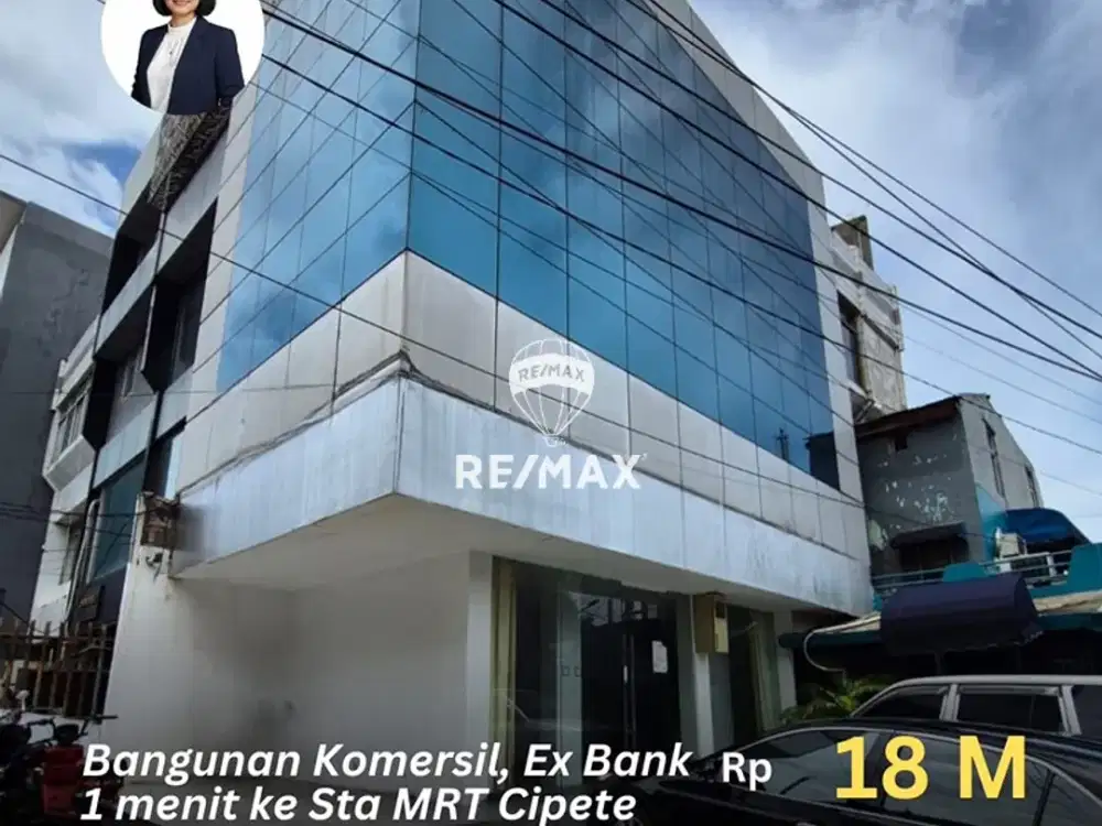 DIJUAL BANGUNAN RUKO KOMERSIAL DI DAERAH FATMAWATI JAKARTA SELATAN