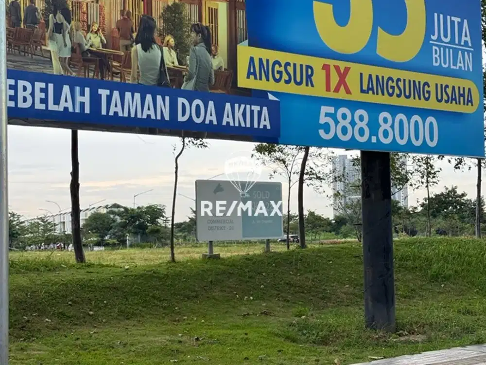 DISEWAKAN LAHAN KOMERSIAL DI DAERAH PIK JAKARTA UTARA