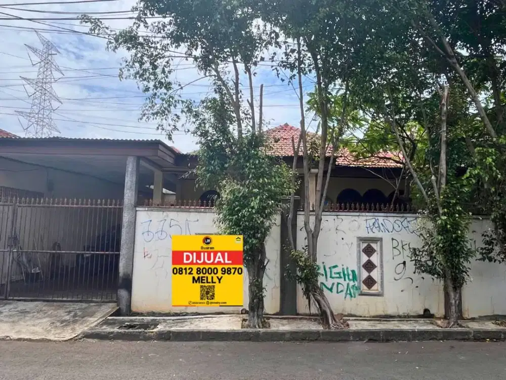 Rumah Dekat Stasiun KRL Komplek Sandang Kampung Sumur Klender Jakarta Timur