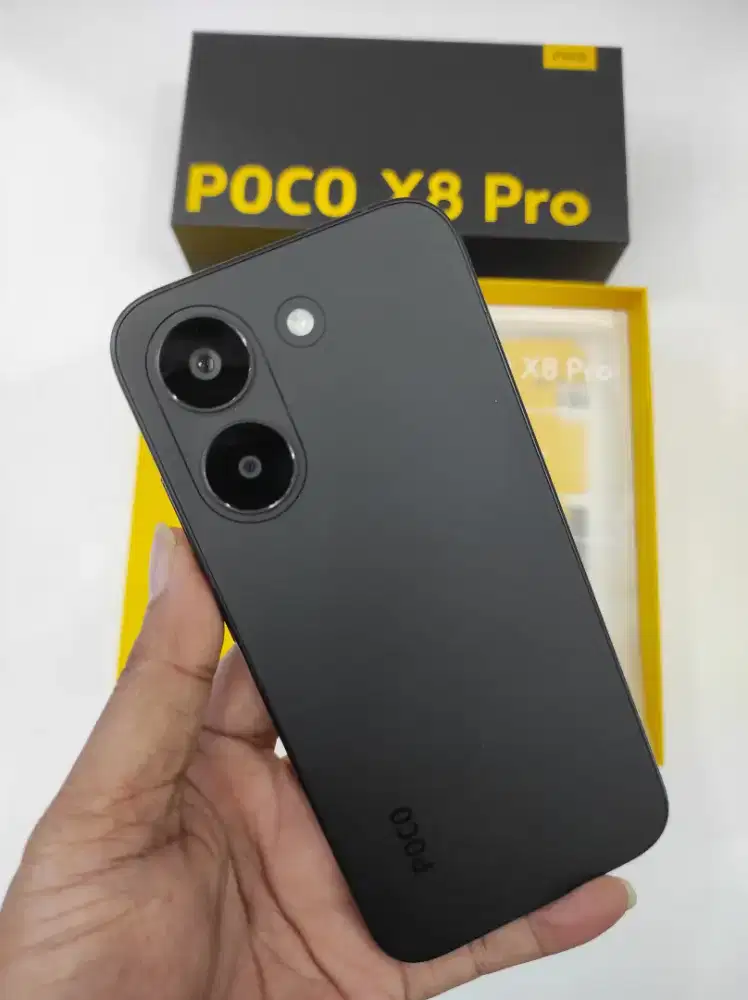 Xiaomi Poco X8 pro
Garansi Resmi
Mulus 99%
Ram 12/512
Fulset original