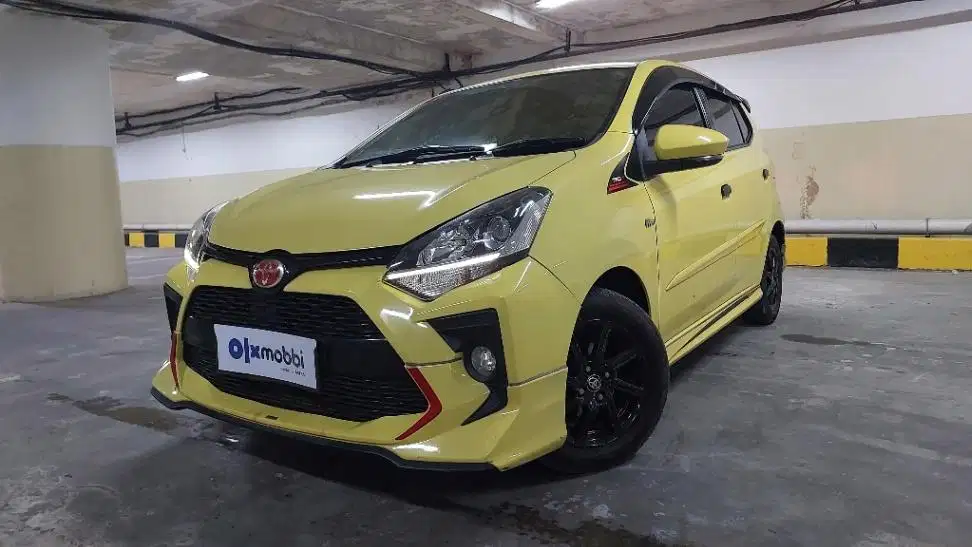 DP MURAH Toyota Agya 1.2 G TRD Sportivo Bensin-AT 2021 Kuning CEZCB