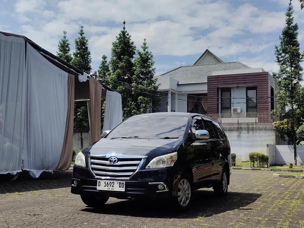 Innova G Diesel 2014 Matic km95rb Disel Hitam Solar Original
