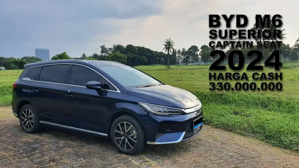 BYD M6 SUPERIOR CAPTAIN SEAT 2024 PEMAKAIAN PRIBADI