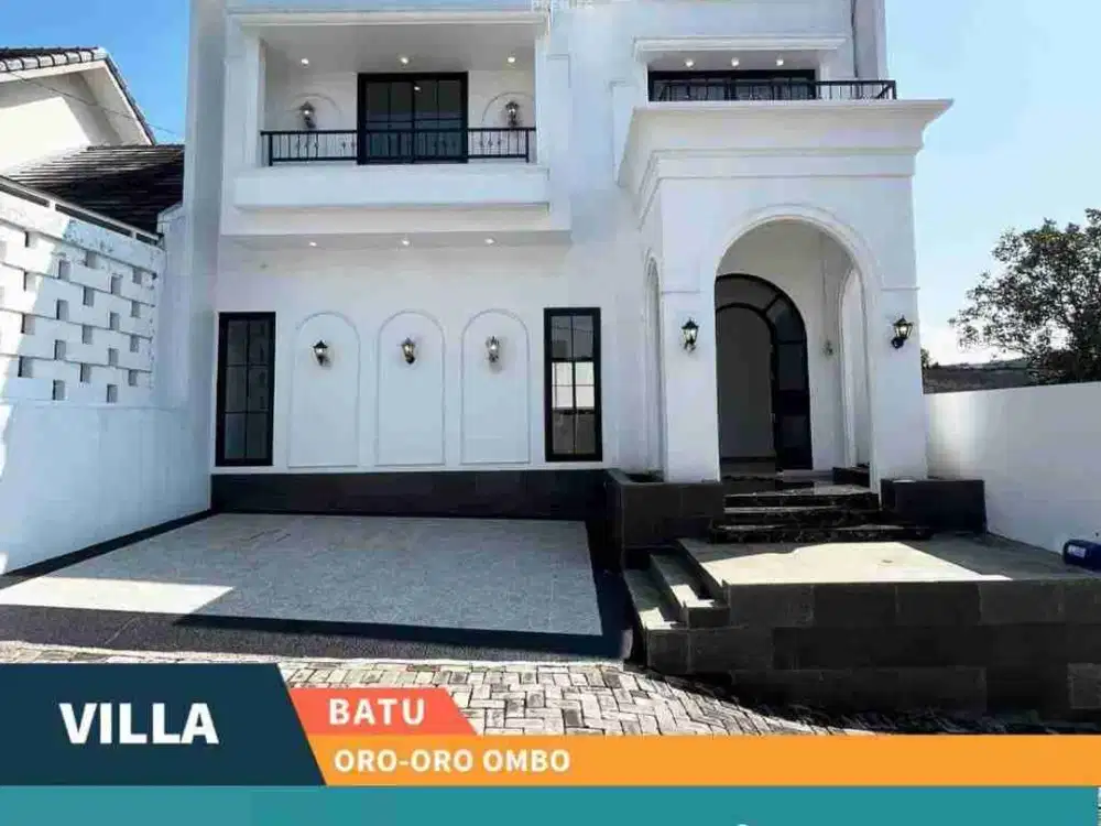 Dijual Villa American Modern Dekat Jatim Park 3 & BNS di Kota Batu
