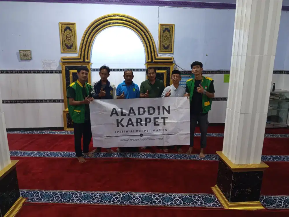 Karpet Masjid Roll Murah Solo – Tebal & Elegan