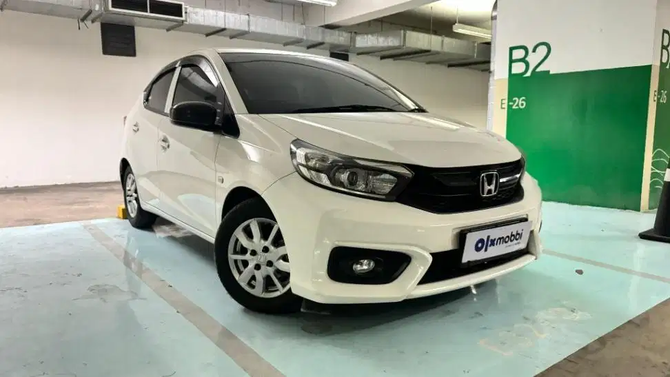 DP MURAH Honda Brio Satya 1.2 E Bensin-AT 2020 Putih CCZPB