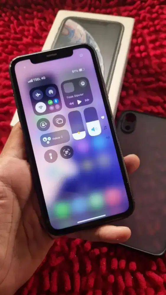 Iphone XR 64gb all operator fullset no minus