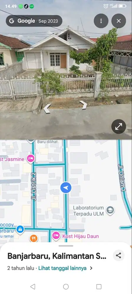 Dijual Rumah di Pusat Kota Banjarbaru