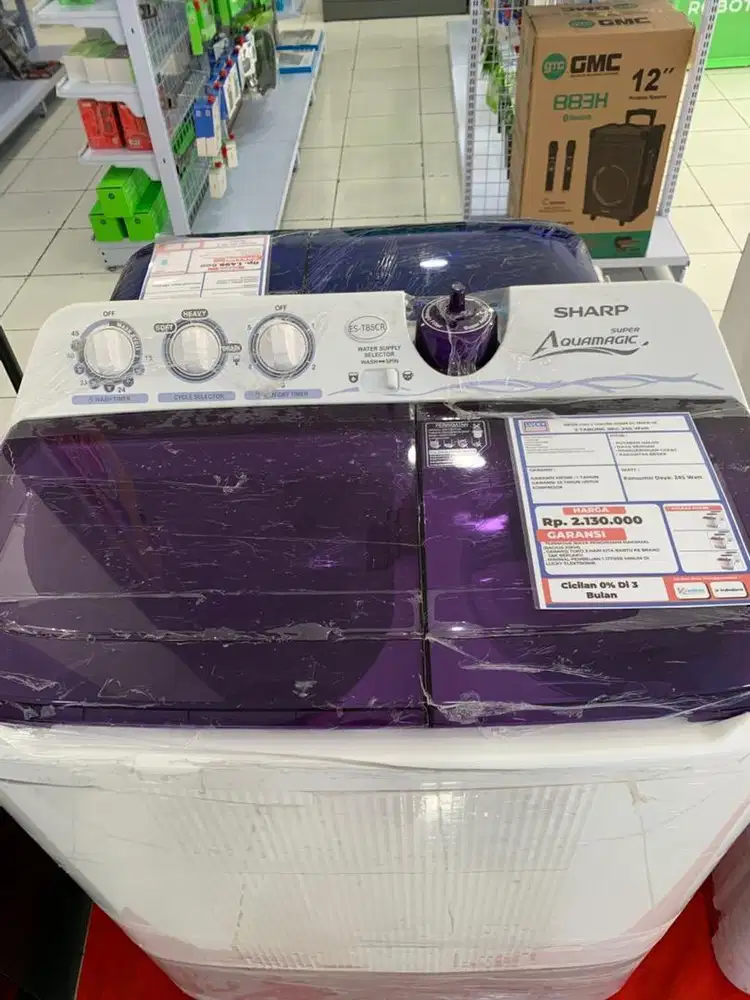 Mesin cuci new ready