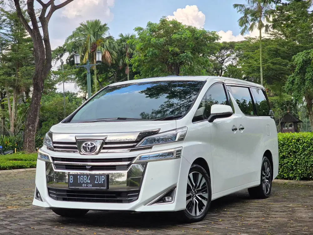 TDP 75.JT|KM.70.RB| VELLFIRE G ATPM 2018 PUTIH SEGER !!