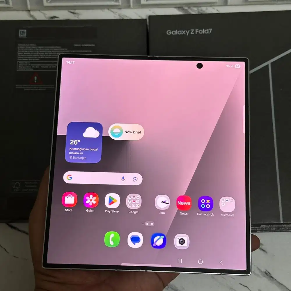 samsung z fold 7 12/512 resmi sein indo