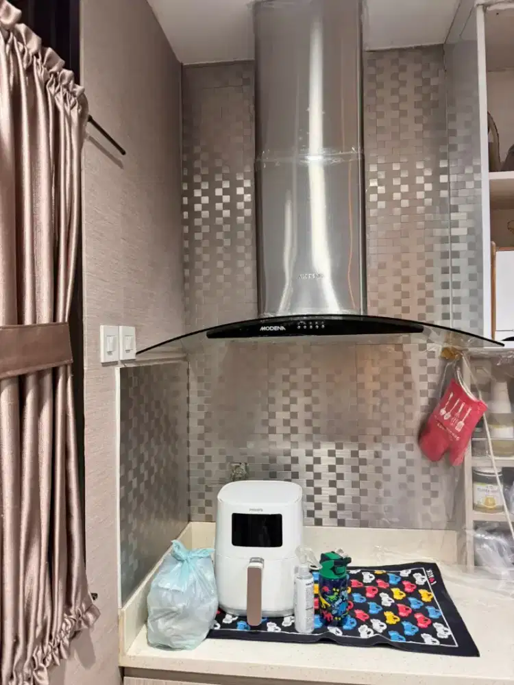 Kompor listrik & Cooker Hood MODENA