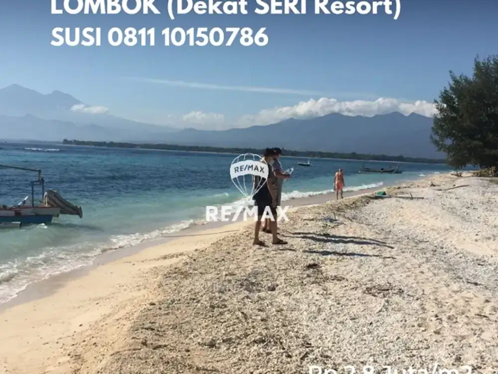DIJUAL TANAH KAVLING PINGGIR PANTAI COCOK UNTUK RESORT DI DAERAH LOMBOK