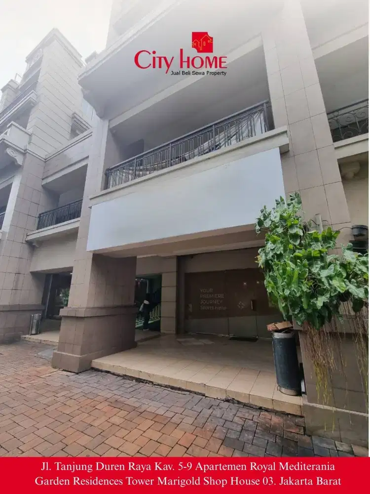 Jual Ruko 4 Lantai di Central Park - Lokasi Strategis dan Premium