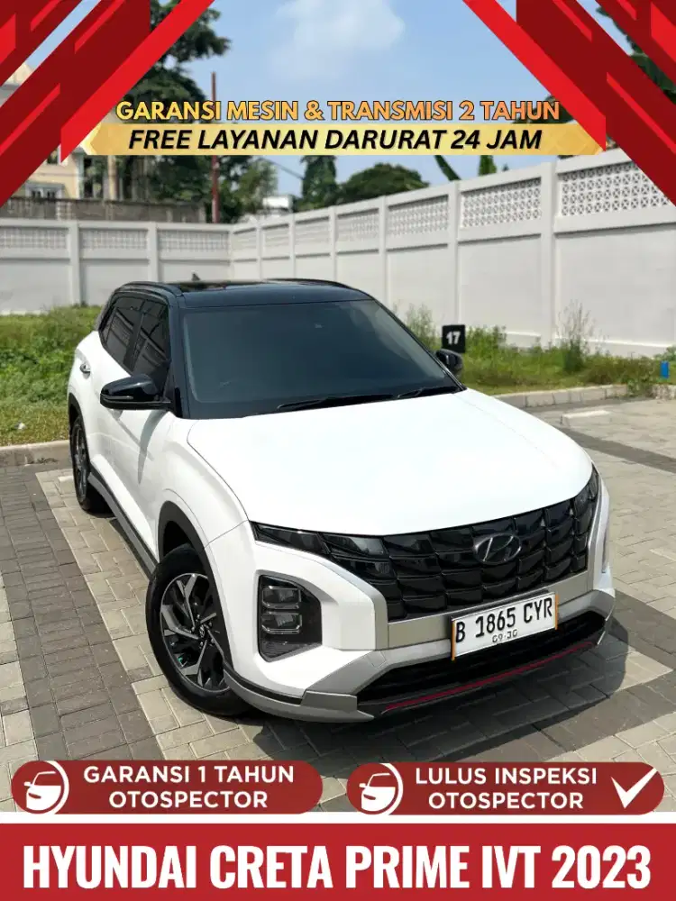 Hyundai Creta Prime IVT 2023 Creta Prime Two Tone 2023 Creta IVT 2023