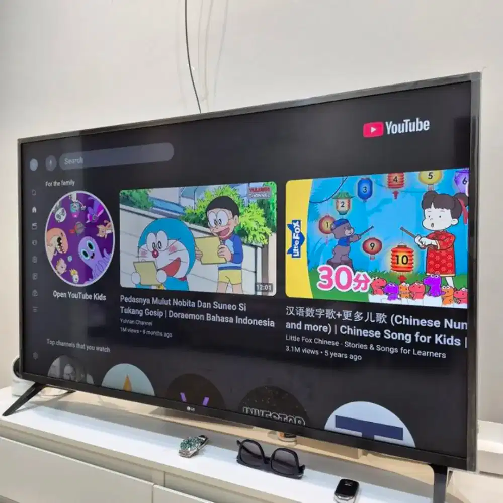 TV SMART DIGITAL LG 43 INCH FULLSET NO MINUS