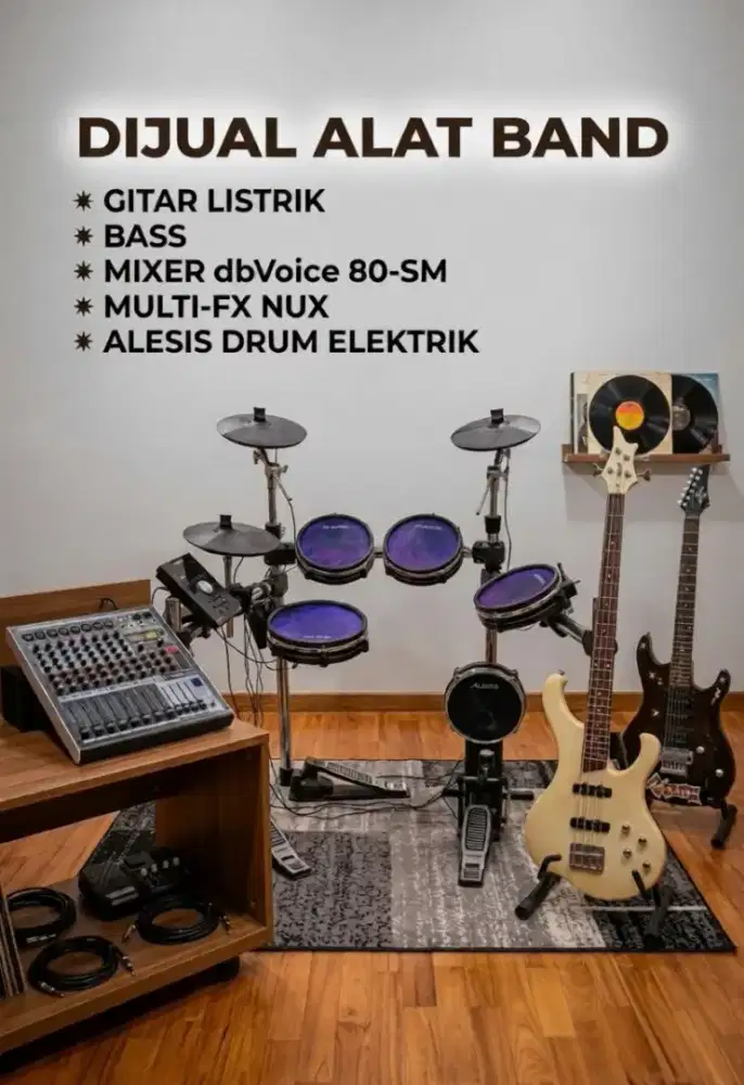 Jual Alat Band pemakaian sendiri