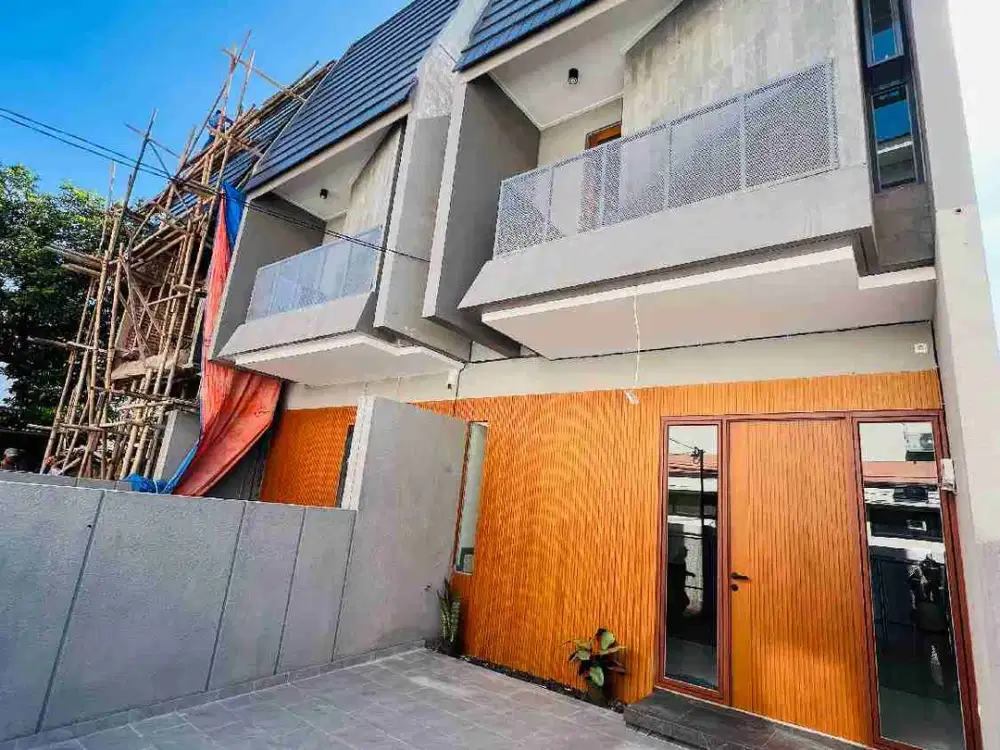 rumah siap huni dekat tol jatiwarna dalam komplek perumahan,akses lebar