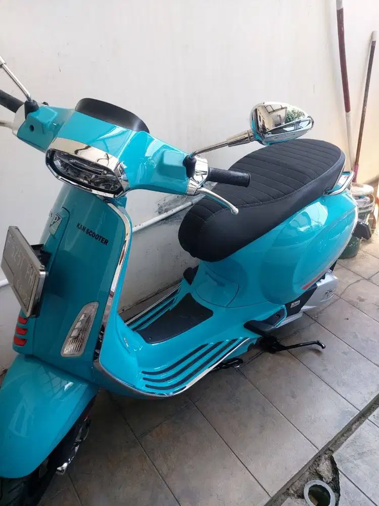 Vespa Sprint 2022, KM hanya 4.000, jarang dipakai