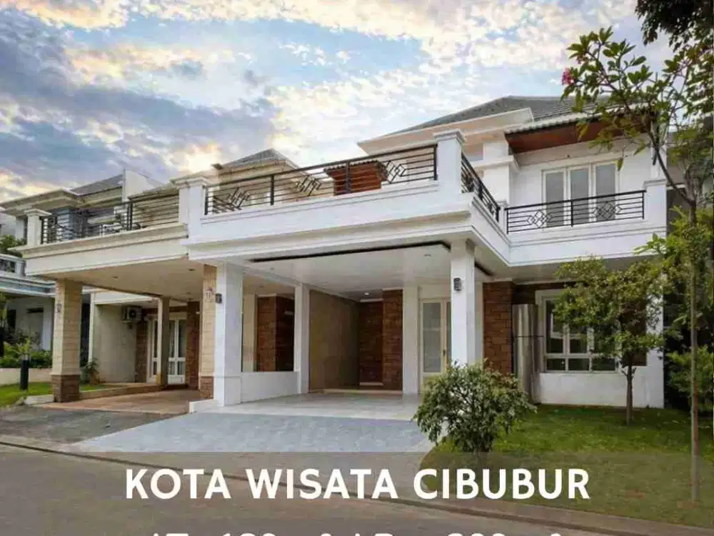 Rumah Modern Minimalis dekat Sekolah Penabur Kota wisata Cibubur