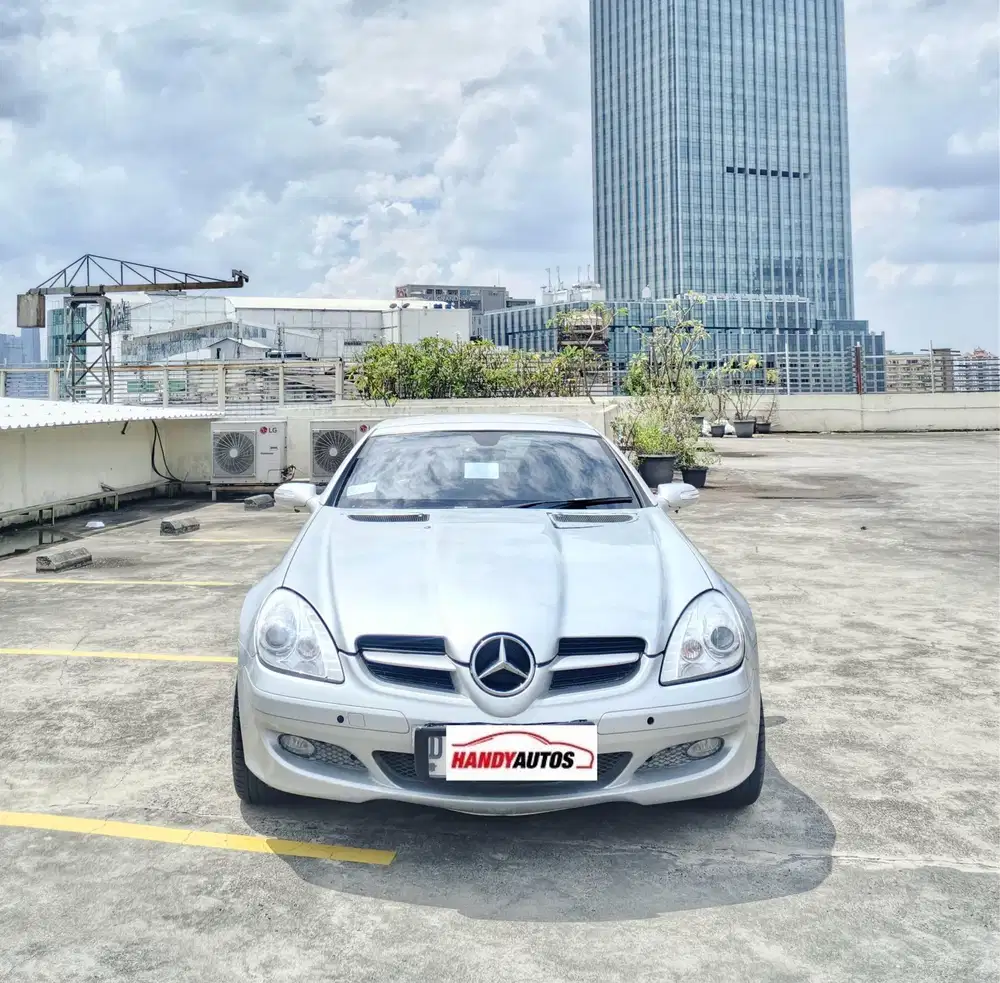 Mercedes Benz SLK200 Cabriolet Tahun 2004 Automatic Abu-abu Metalik