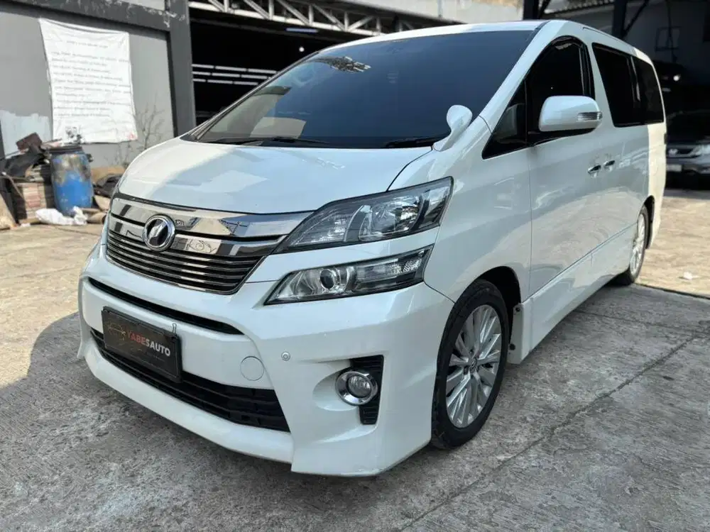 [DP 5 jt] Vellfire ZG 2014 Pilot Seat Jaminan Istimewa bgt Siap Pakai