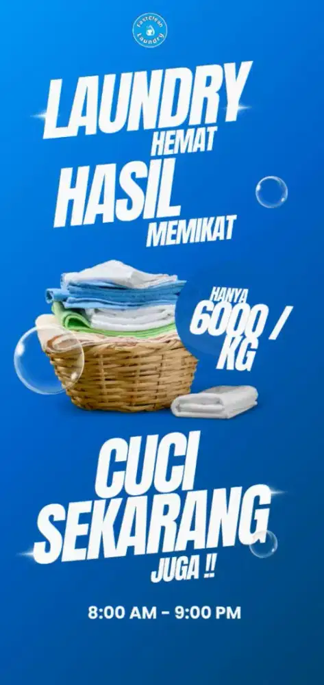 Laundry kiloan murah