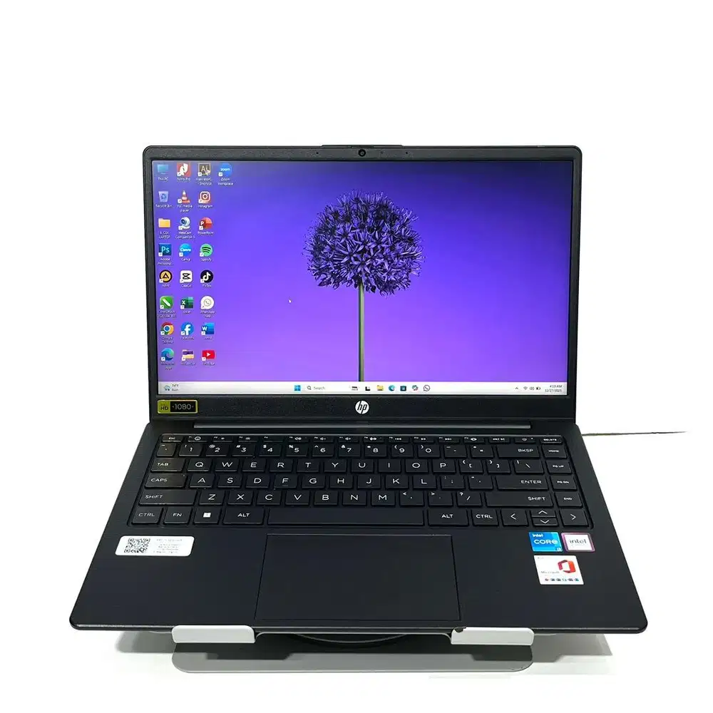 laptop hp 14 mulus likenew slim intel cire i3-n305 14 ips fhd 8/512gb