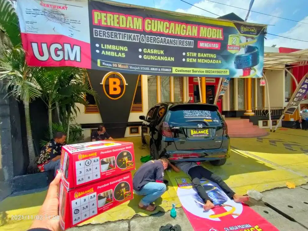 Jadikan Honda Jazz Bebas Limbung dan Gruduk dg Pasang BALANCE DAMPER