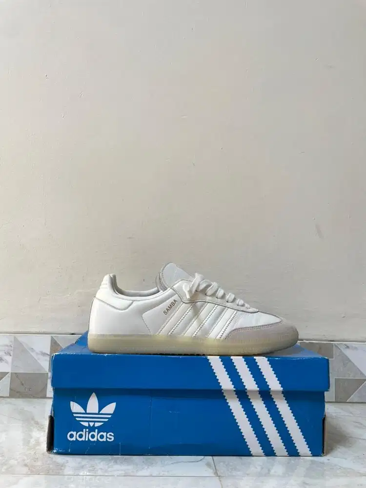 Adidas Samba OG Cloud White (Size 40 2/3) Original 100%