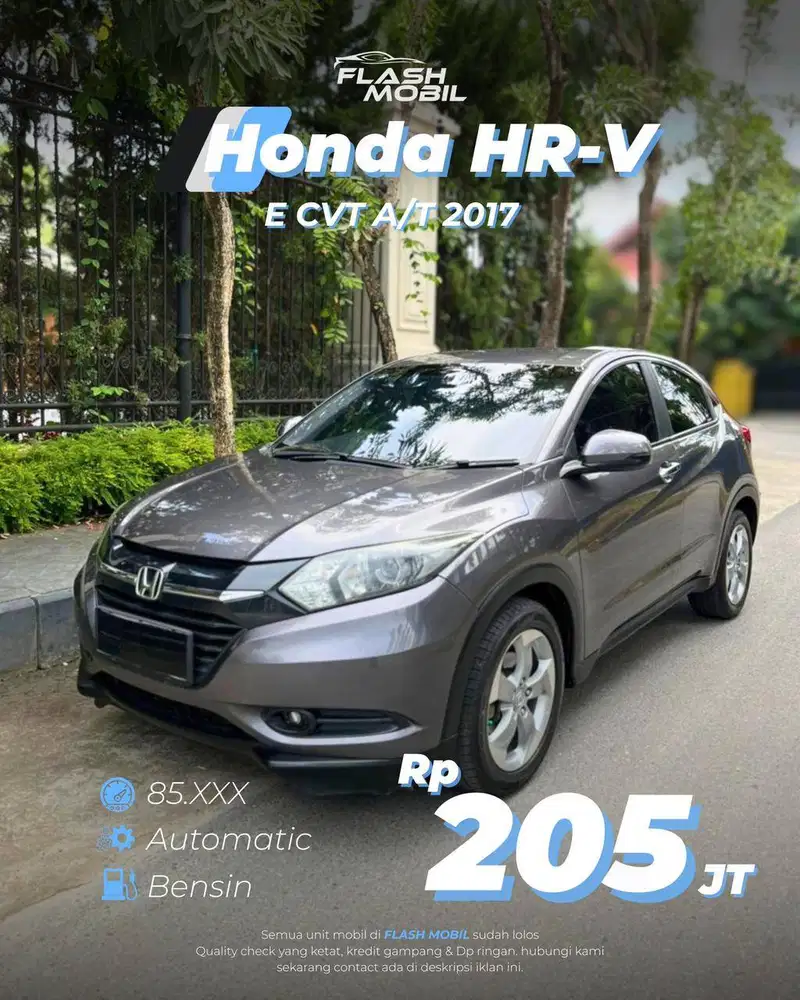 Honda HR-V E 1.5 CVT AT 2017