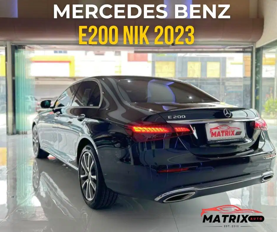 MERCEDES BENZ E200 2024! E200 nik 2023! E200 2023! MERCY E200 2023!