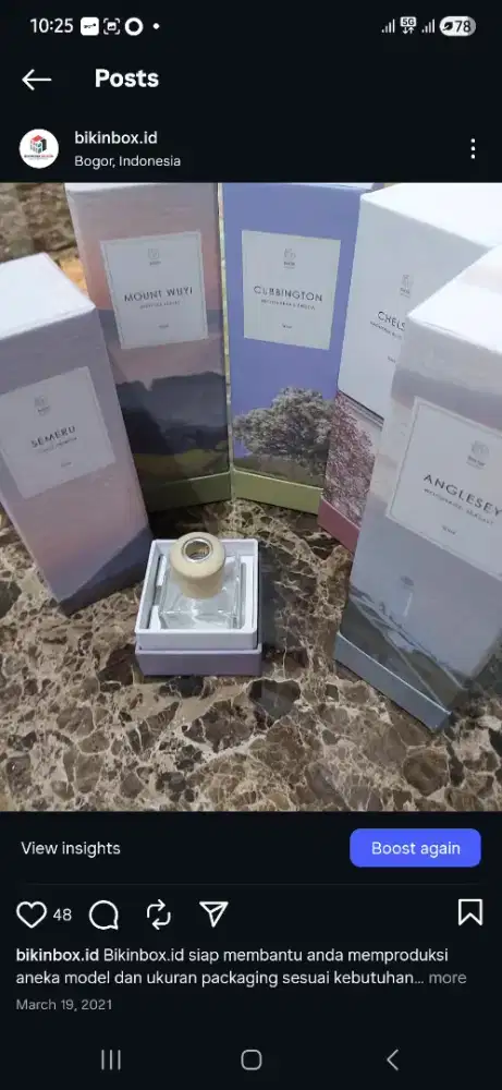 Tenaga Produksi Pembuatan Kotak