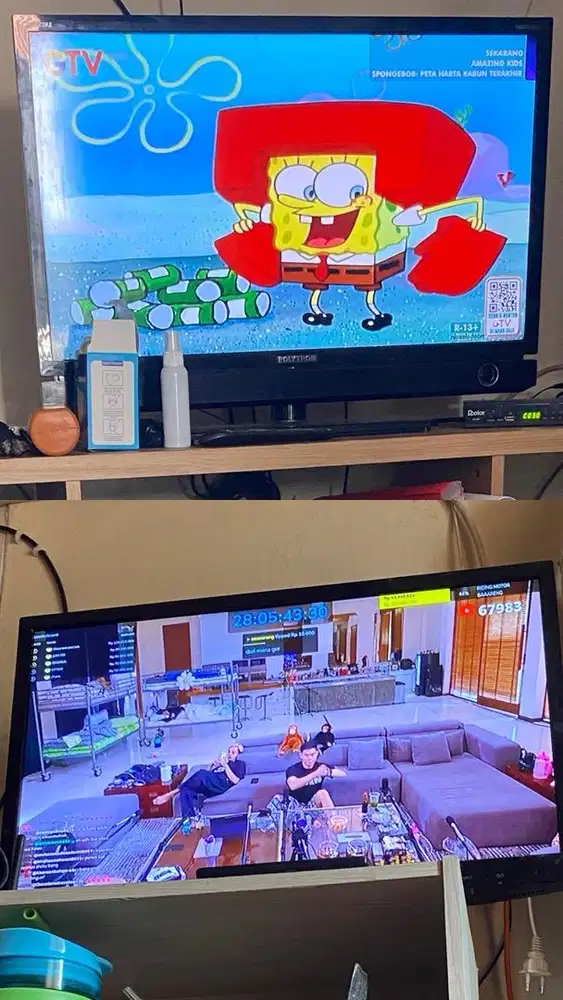 Jual Tv Polytron 32 dan LG 24