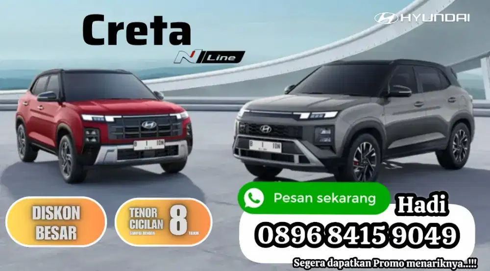 Promo Creta alpha N-line turbo ivt style prime active trend kredit