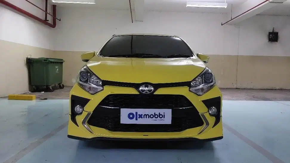 TDP 7,JT, Toyota Agya 1.2 GR Sport Bensin-AT Kuning 2021