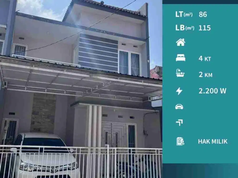 DIJUAL VILLA FULL FURNISH, SELANGKAH KE JATIM PARK 3 & RAYA IR. SOEKARNO KOTA BATU