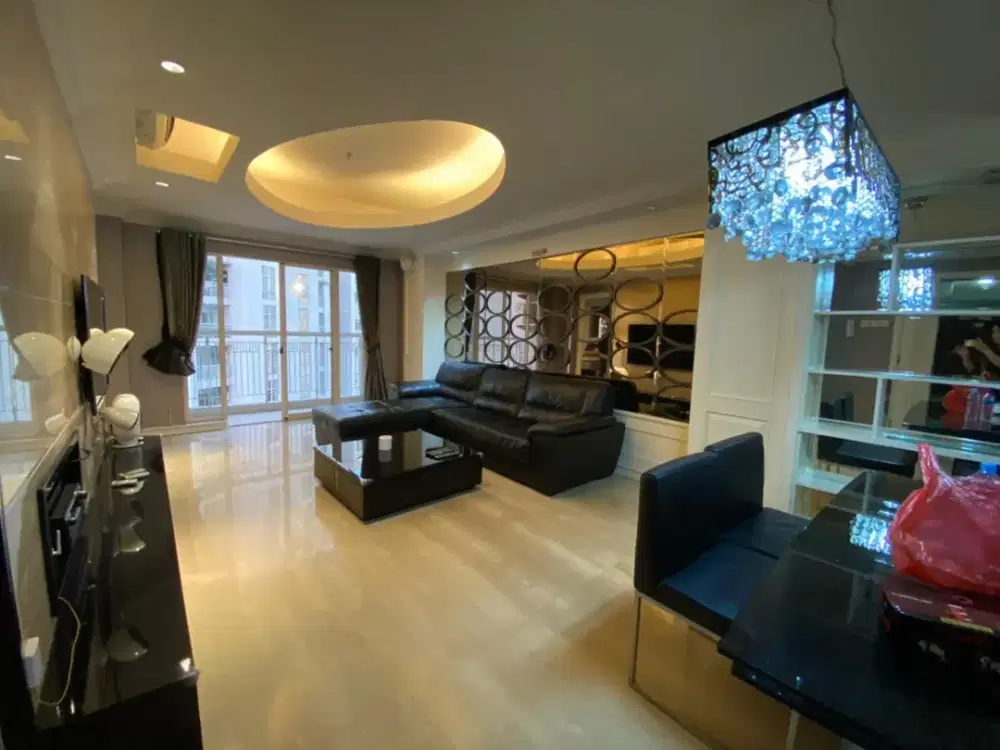 Disewakan 2BR Luas 100m Furnish Cakep di Apartemen Royal Mediterania Garden